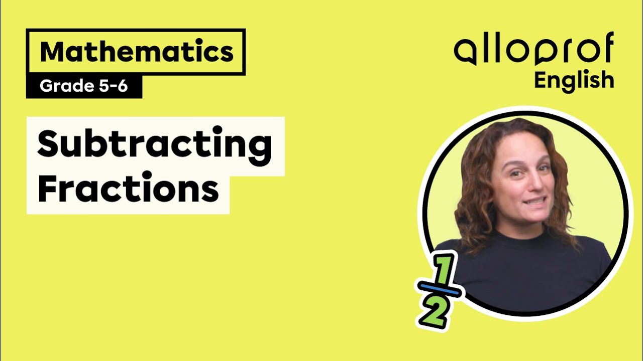 Subtracting Fractions