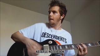 Hateful Notebook (Descendents guitar cover)