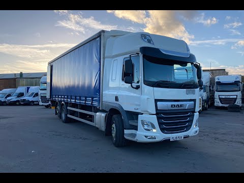 DAF CF 340 26T CURTAIN SIDE TAILLIFT - FL19PUV