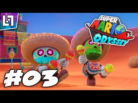 Siitä vaan laskemaan hiekanjyviä :P - [Super Mario Odyssey #03]