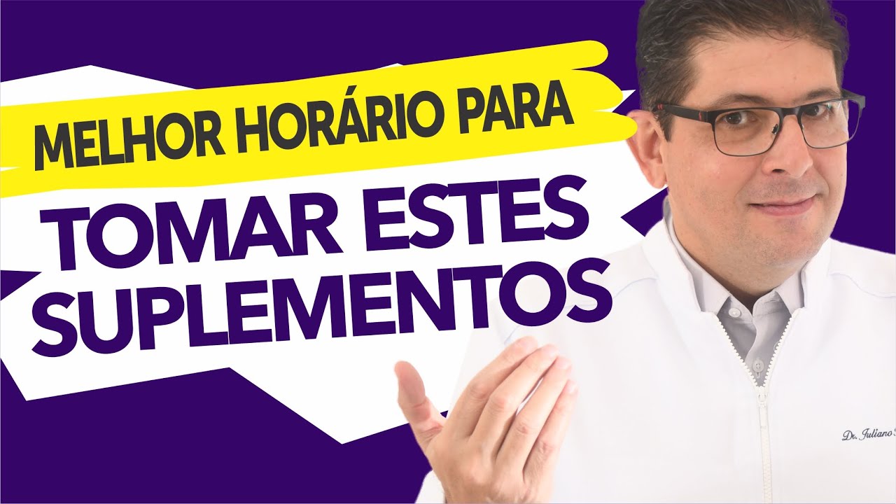 Qual o melhor horário para tomar VITAMINA D, ÔMEGA 3 e COENZIMA Q10 | Dr Juliano Teles