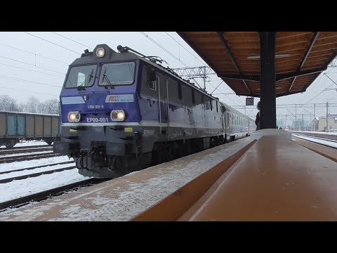 Odjazd EP09-001 i wjazd EN57-1823 -Lubliniec