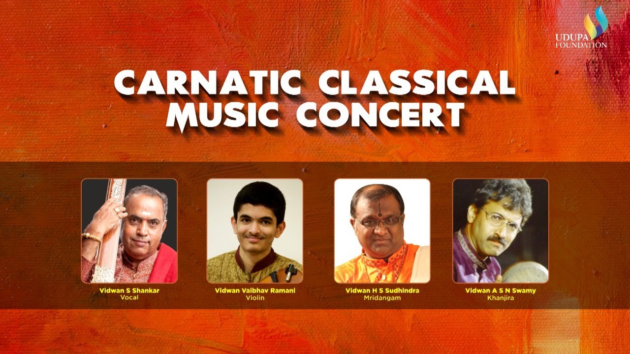 S Shankar I Vaibhav Ramani I H S Sudhindra I A S N Swamy I Udupa Foundation I Online Live Concert