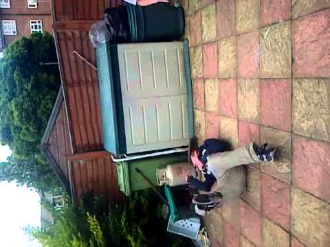 Fearless 9 year old takes on 17 year old