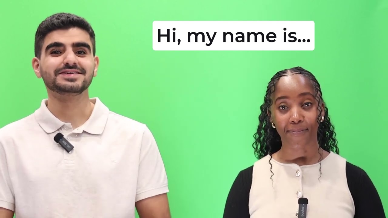 Basic English lesson | Greetings