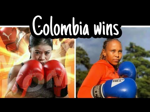 Mary kom was defeated . Tokyo olympic 2020  colombia win against India