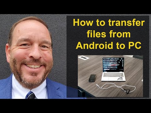 How to transfer files and pictures from an Android phone or tablet to a PC using USB