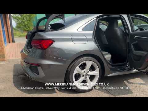 Audi A3 1.5 TFSI 35 S line Saloon 4dr Petrol Manual - LS21HYC