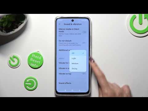 How to Enter Vibration Settings on Redmi 12R?