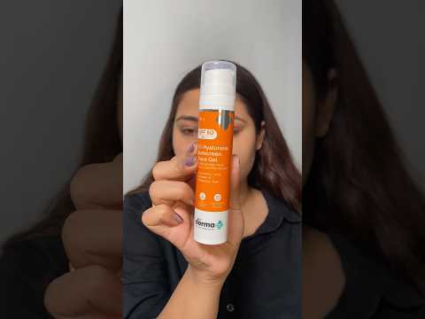 The Derma Co. 1% Hyaluronic Sunscreen Aqua Gel✨ #heyitsaanchal