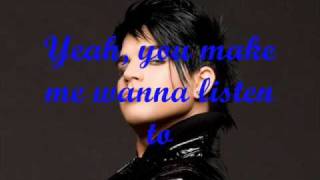 Adam Lambert - Music Again (Lyrics)
