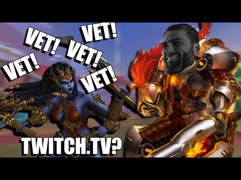 TOXIC "STREAMER" PLAYS KALI AND TAUNTS AN ARES AS KALI - Smite Masters Ranked Duel - SMITE