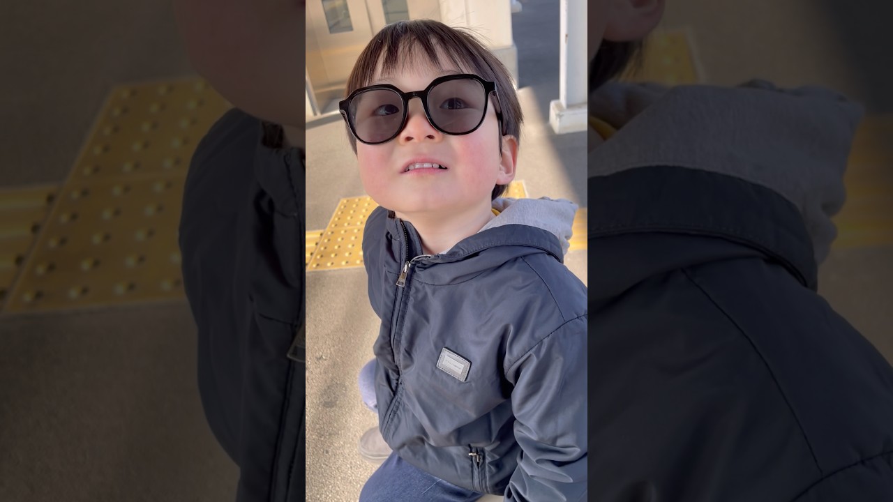 おめかし🕶️してお友達に会いに行って来ます👦👧