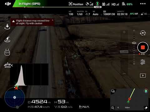 MAVIC 2 zoom range test