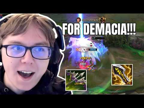 "SPIN TO INT" BAUS PLAYS GAREN TOP😂😂