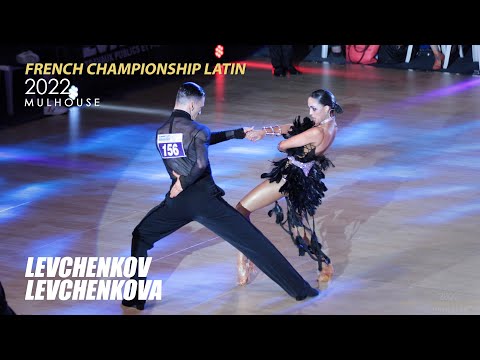 Nikolay Levchenkov - Marie Denigot Levchenkova | 2022 French Championship Latin | Adult LAT - soloPD
