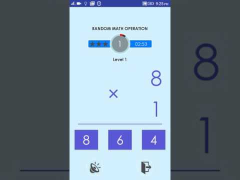 Math Flash Cards