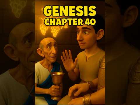 How Did Joseph’s Prison Dreams Lead to His Destiny? | Genesis 40  #bibleshorts #biblestudy #genesis
