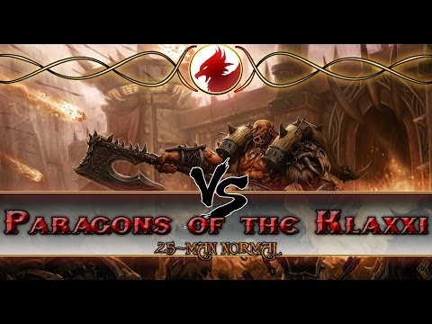 Obscure Vs Paragons of the Klaxxi - Normal 25 [Realm First]