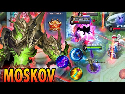 Moskov Build Super Lifesteal and High Damage - Moskov Best Build 2022 ~ MLBB