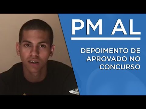 Pedro Gabriel - Aprovado PM AL 2017 - AlfaCon Concursos Públicos