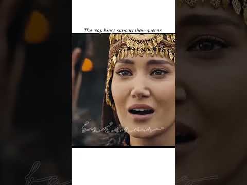 The way kings support their queens #kurulusosman #balahatun #ertugrul #osman#halima #orhan #holofira