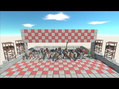 75 Units FPS Death Speed Race - Animal Revolt Battle Simulator