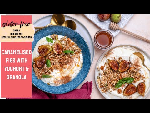 Indulge in Caramelised Figs with Greek Yoghurt & Granola