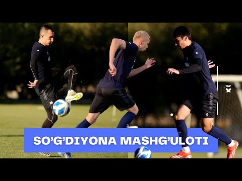 So’g’diyona mashg’uloti⚽️🚀 | Sogdiana training🔵⚪️⚫️