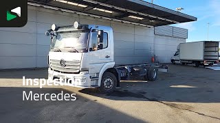 Грузовик шасси Mercedes-Benz Atego 1224 Atego 4X2 12tons chassis LOW Mileage! Automatic Airco | Изображение 2 - Autoline