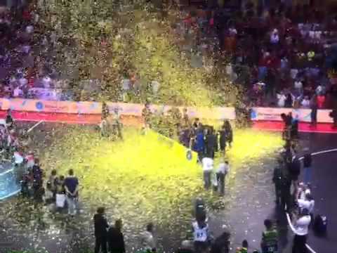 Winner F.C. Barcelona Celebration UEFA Futsal Lleida 2012