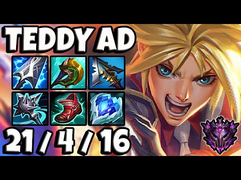 Teddy Ezreal vs Jhin [ ADC ] Ranked Master Korea ✅
