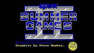 Summer Games II Review for the Amstrad CPC by John Gage
