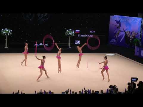 FIG Senior Group.Ekaterinburg.5xhoop.RUS 'Miss Valentine 2018'