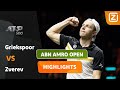 GRIEKSPOOR STUNT TEGEN ZVEREV IN ROTTERDAM ?? | Griekspoor vs Zverev | ABN AMRO Open | Samenvatting