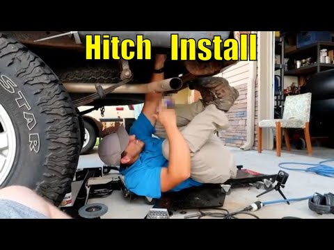 Toyota Truck Curt Trailer Hitch Install