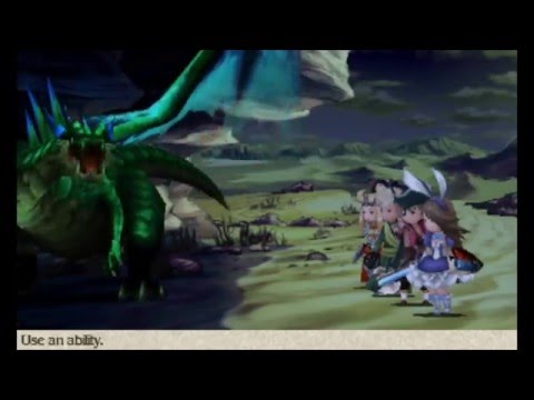 Bravely Default (3DS) - 90 - Wyvern Battle - Mike's Playthrough