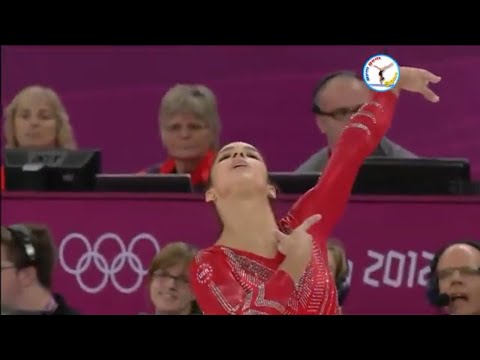 Aly Raisman  Floor Exercise 2012