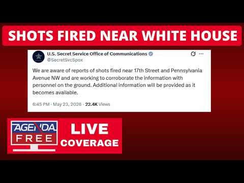 Shots Fired Near White House - LIVE Breaking News Coverage