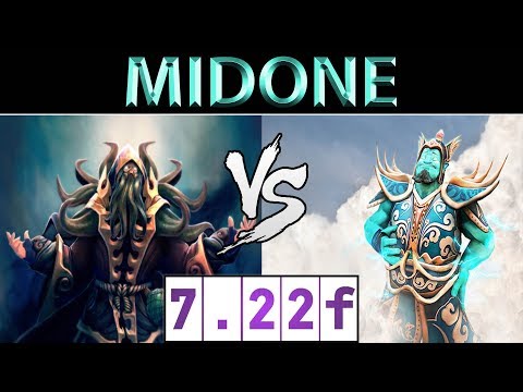 MidOne [Invoker] vs [Storm Spirit] ► CN Ranked ► Dota 2 7.22f