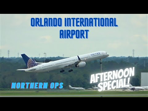 [4K] PLANE SPOTTING UP CLOSE AFTERNOON SPECIAL ORLANDO INTERNATIONAL AIRPORT MCO 9/09/21.