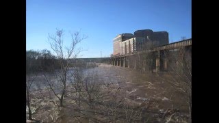 James River Flooding Time Lapse