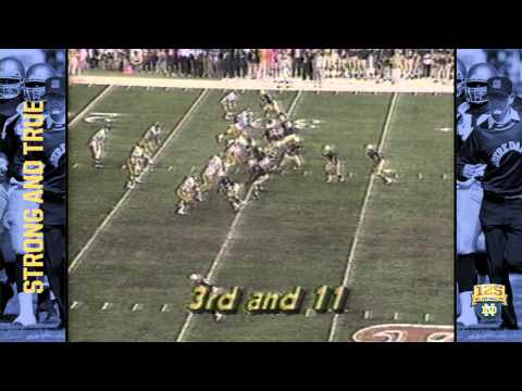 1989 Fiesta Bowl (ND vs. West Virginia) – 125 Years of Notre Dame Football – Moment #125