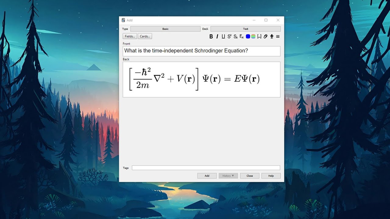Writing Math and Chemistry Equations on Anki (4 Methods)