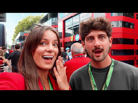 Me and Italian Bach In The F1 Paddock (VIP Access)