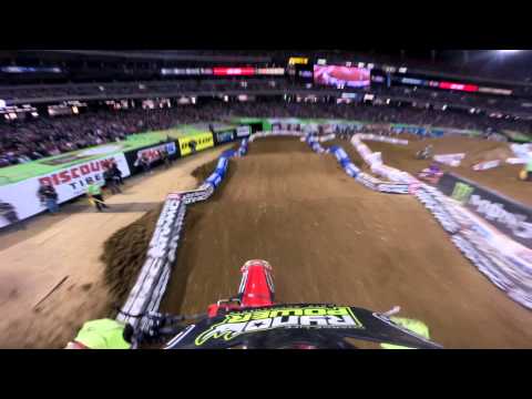 GoPro HD: Jimmy Decotis Main Event 2014 Monster Energy Supercross from Atlanta