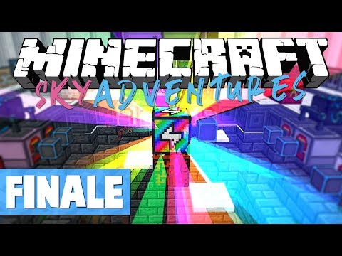 Minecraft FTB Sky Adventures - RAINBOW GENERATOR! #20 [Modded Questing Survival]