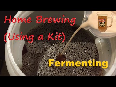 Home Brewing (using a Kit) - Part 1 (Fermenting)