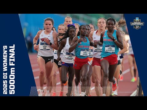 Women's 5000m final - 2025 NCAA outdoor track and field championships