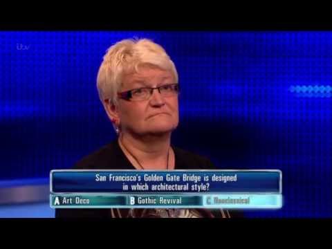 Hazel Gets Her Art Deco Question Wrong - The Chase